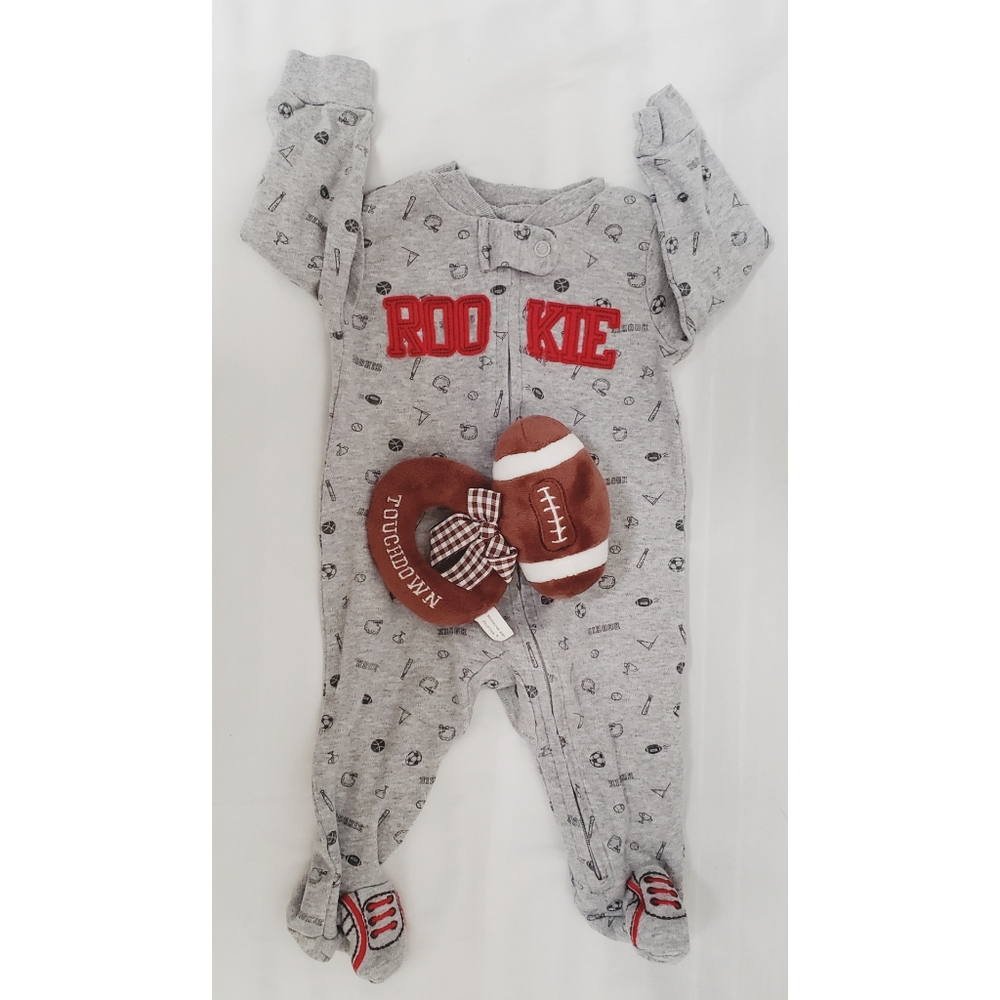Child of Mine Footie & Bearington Bear Rattle
